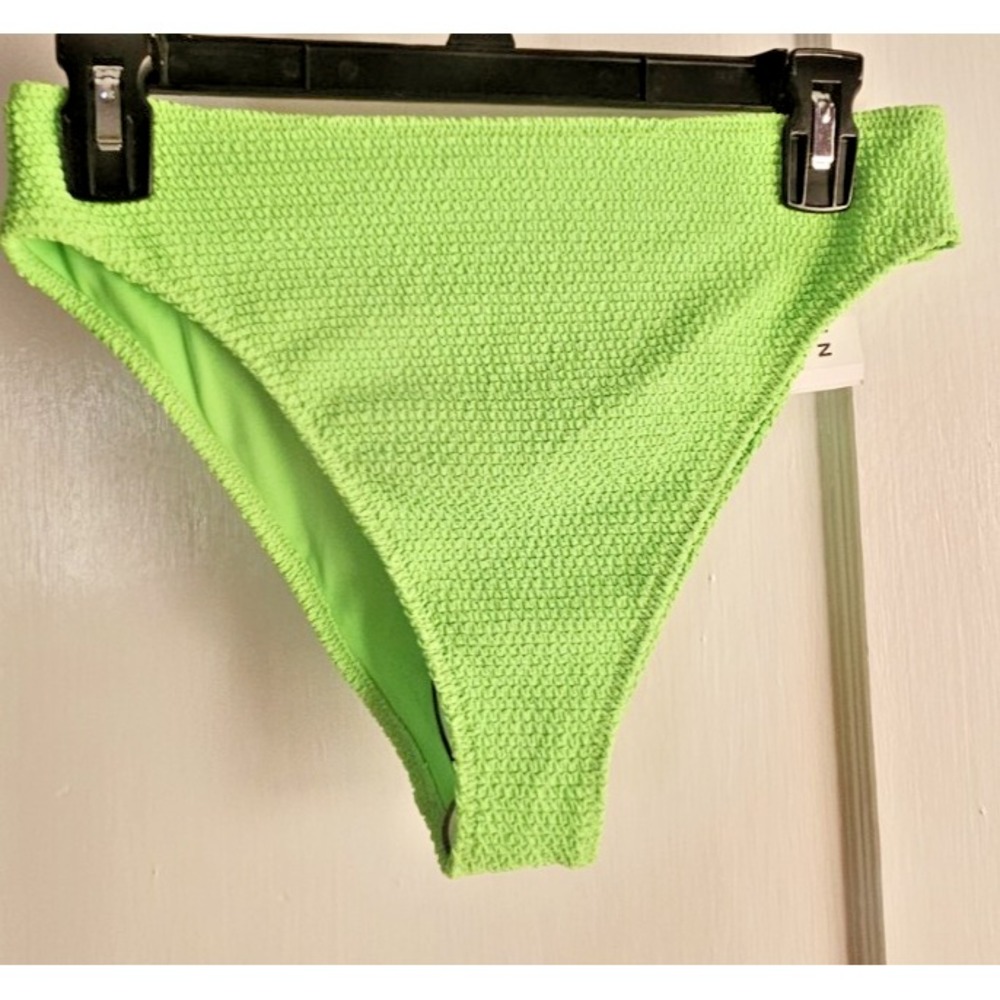 NWT PACSUN high waisted green biini bottom Sz Medium